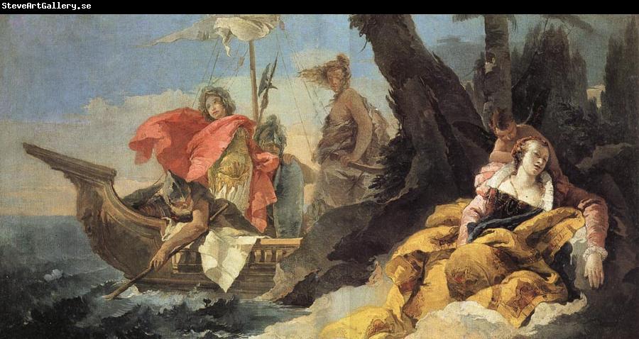 Giovanni Battista Tiepolo Rinaldo Abandons Armida